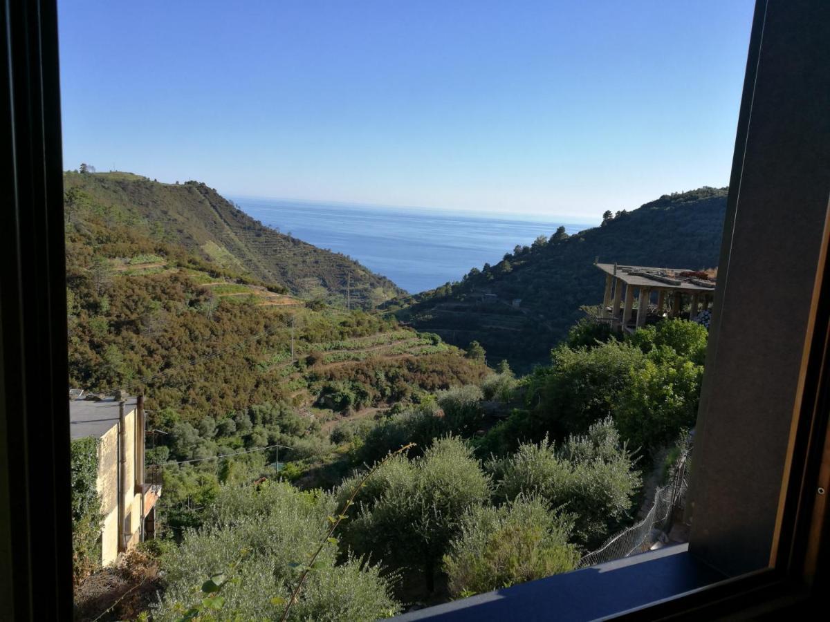 ☆ Terrace & Relax ☆ Casa Franceschin_ Homy 5 Terre Villa Рио Маджоре Екстериор снимка