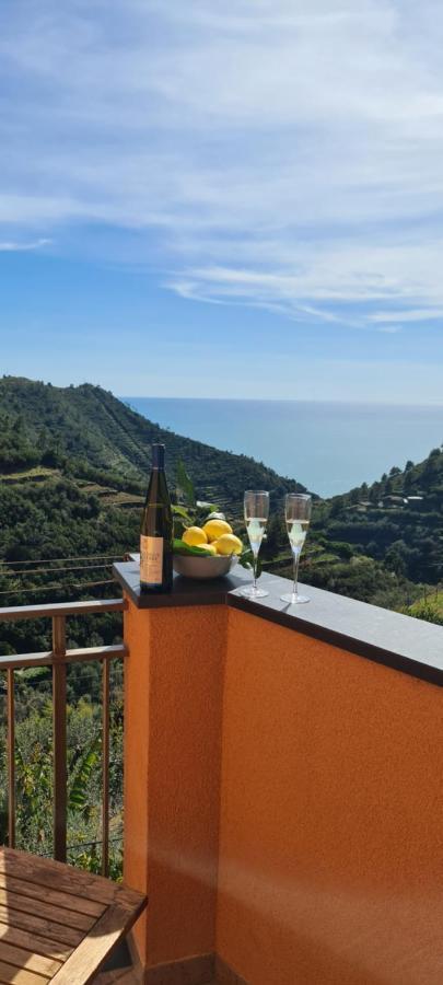 ☆ Terrace & Relax ☆ Casa Franceschin_ Homy 5 Terre Villa Рио Маджоре Екстериор снимка
